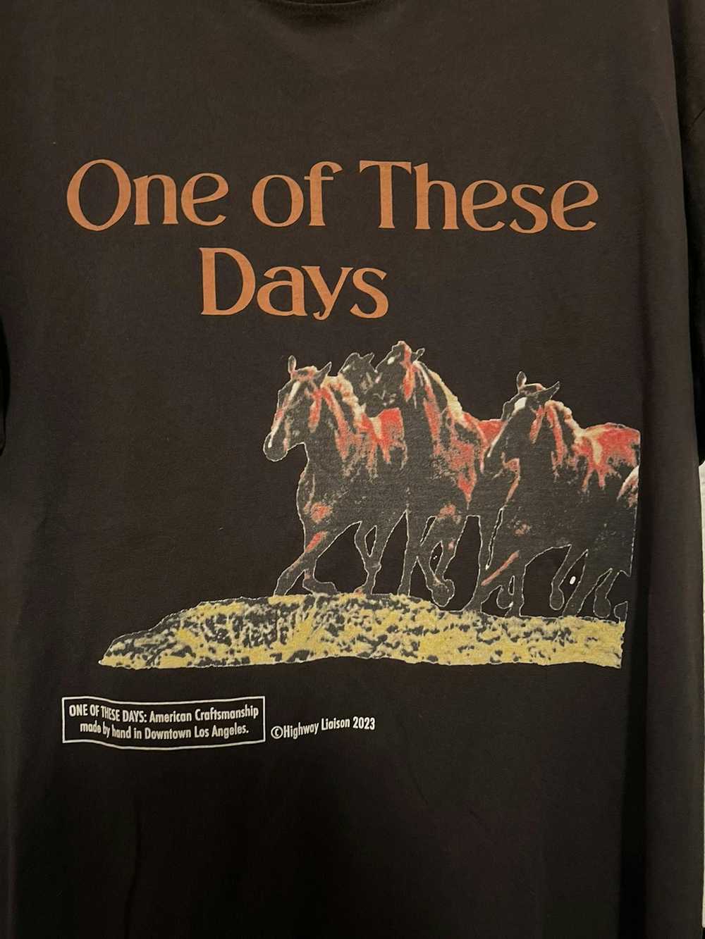 ONE OF THESE DAYS One Of These Days Horses Tee - image 2