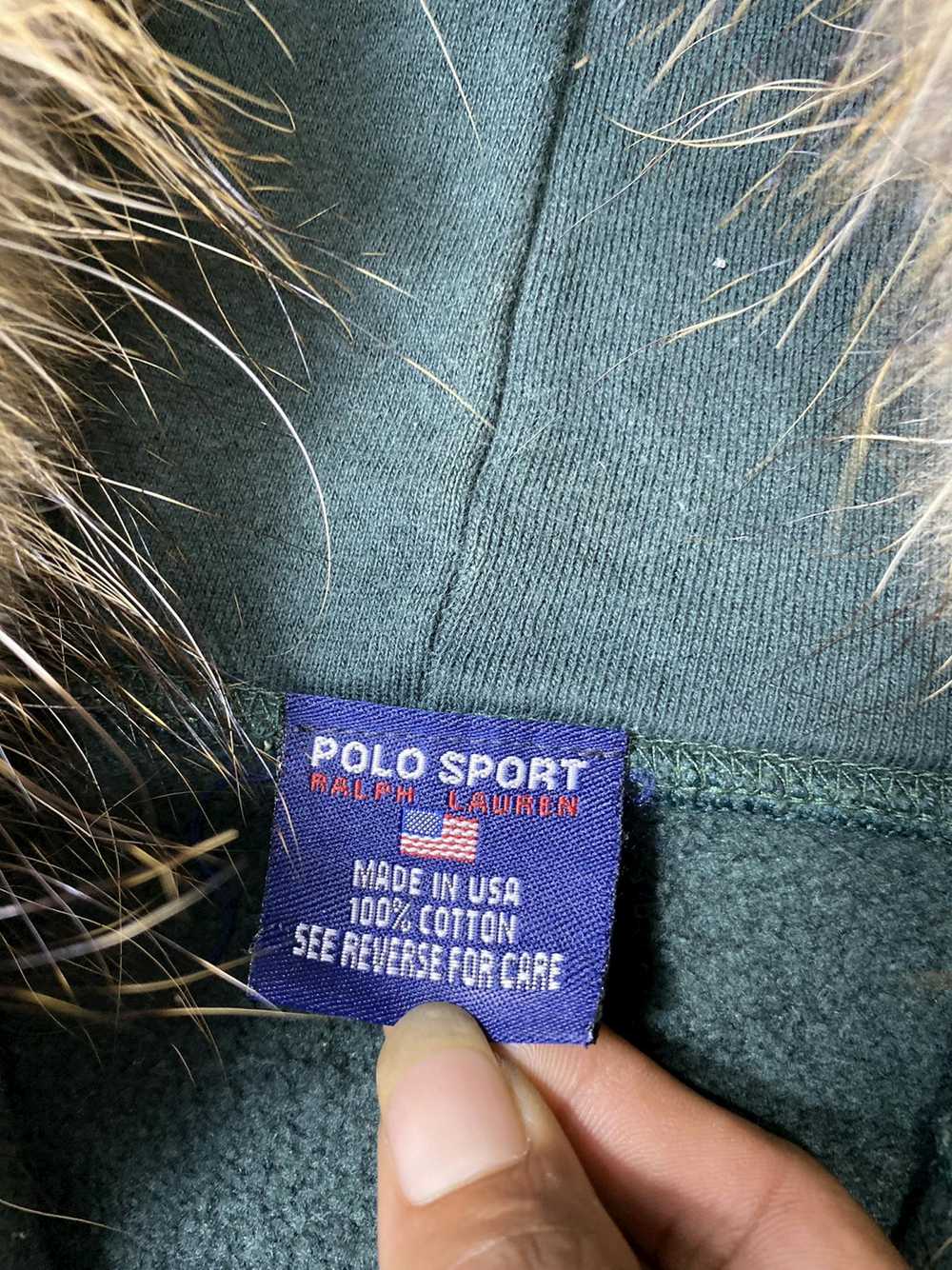 Polo Ralph Lauren × Vintage Vintage Polo Sport Fu… - image 7