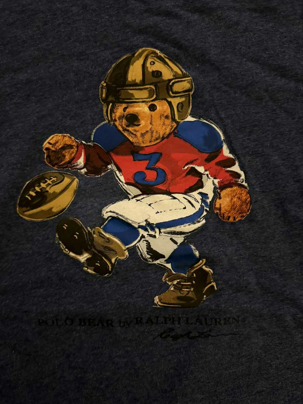 Polo Ralph Lauren Polo bear football shirt - image 2