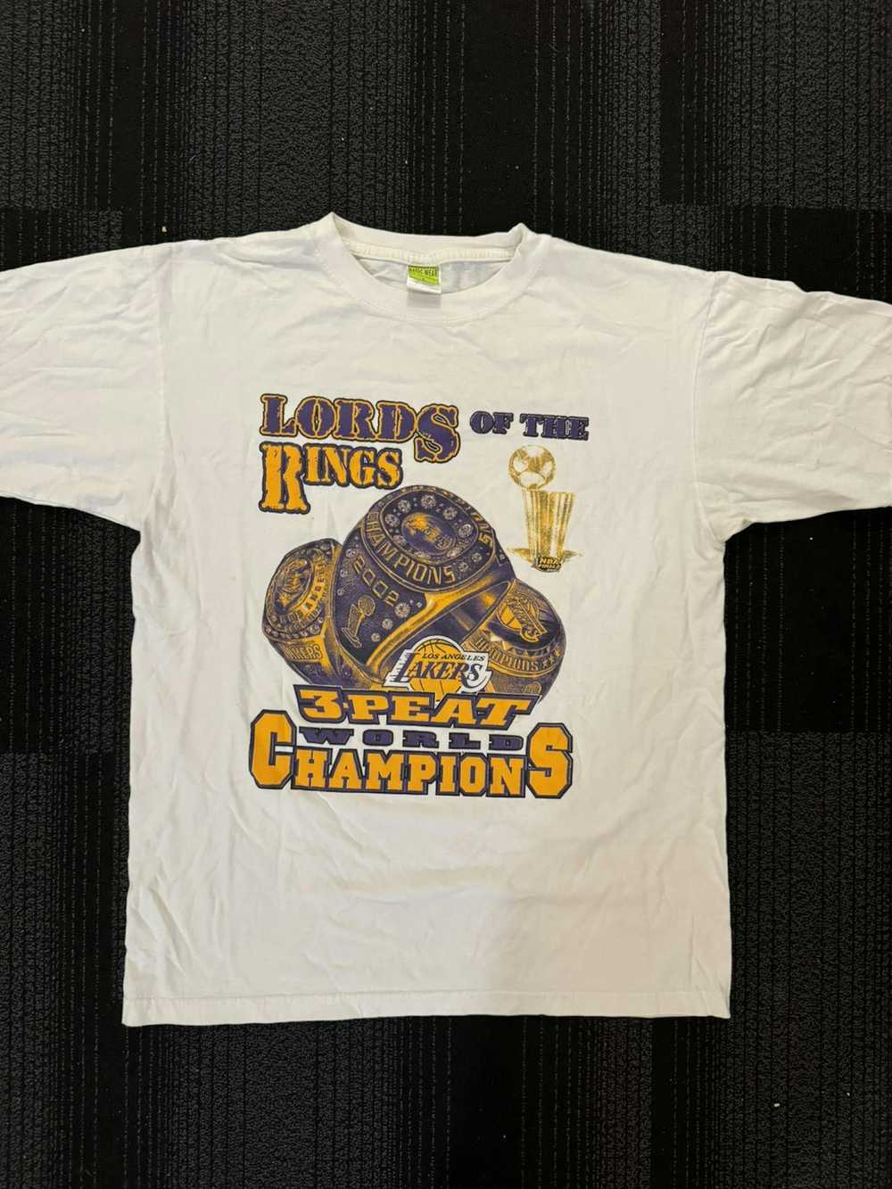 Lakers × NBA × Vintage Vintage Kobe and Shaq tee - image 1