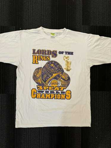 Lakers × NBA × Vintage Vintage Kobe and Shaq tee - image 1