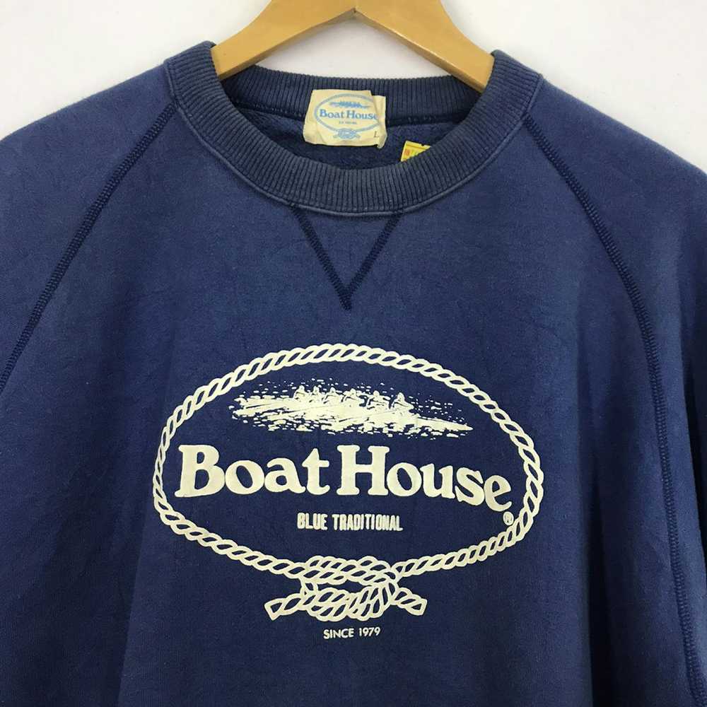 Boathouse × Indigo × Streetwear Boathouse sweatsh… - image 2