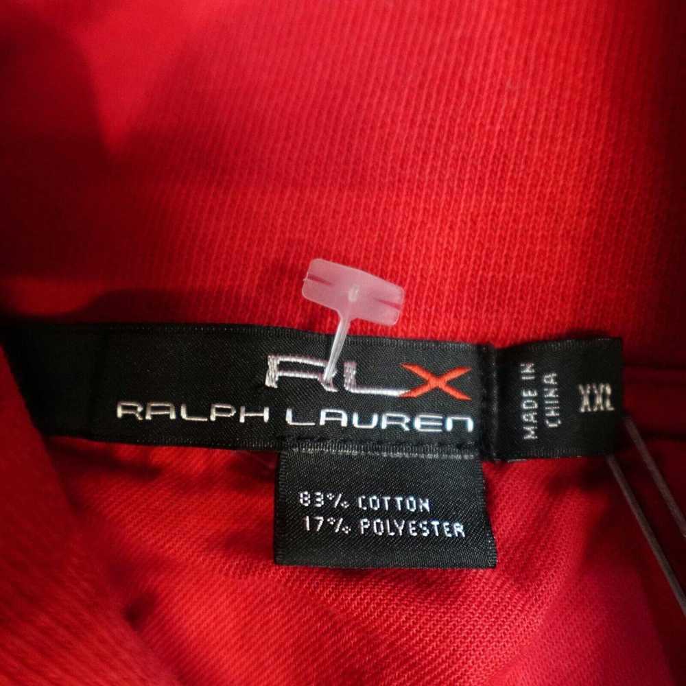 Ralph Lauren Rlx RLX Mens Sweatshirt 2XL Red Shaw… - image 7