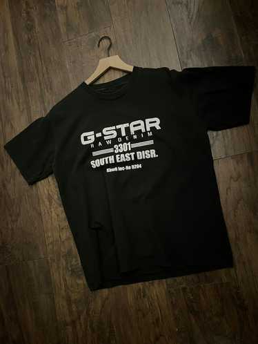 Gstar G-STAR Raw Denim 3301 Vintage Black Tee