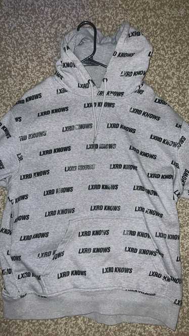 Lxrdknows Grey LXRDKNOWS All Over Hoodie