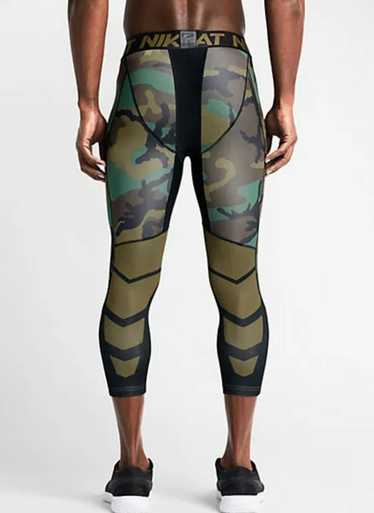 Nike Pro Hypercool Women Size M Compression Capri Leggings Rainbow Mesh  Training