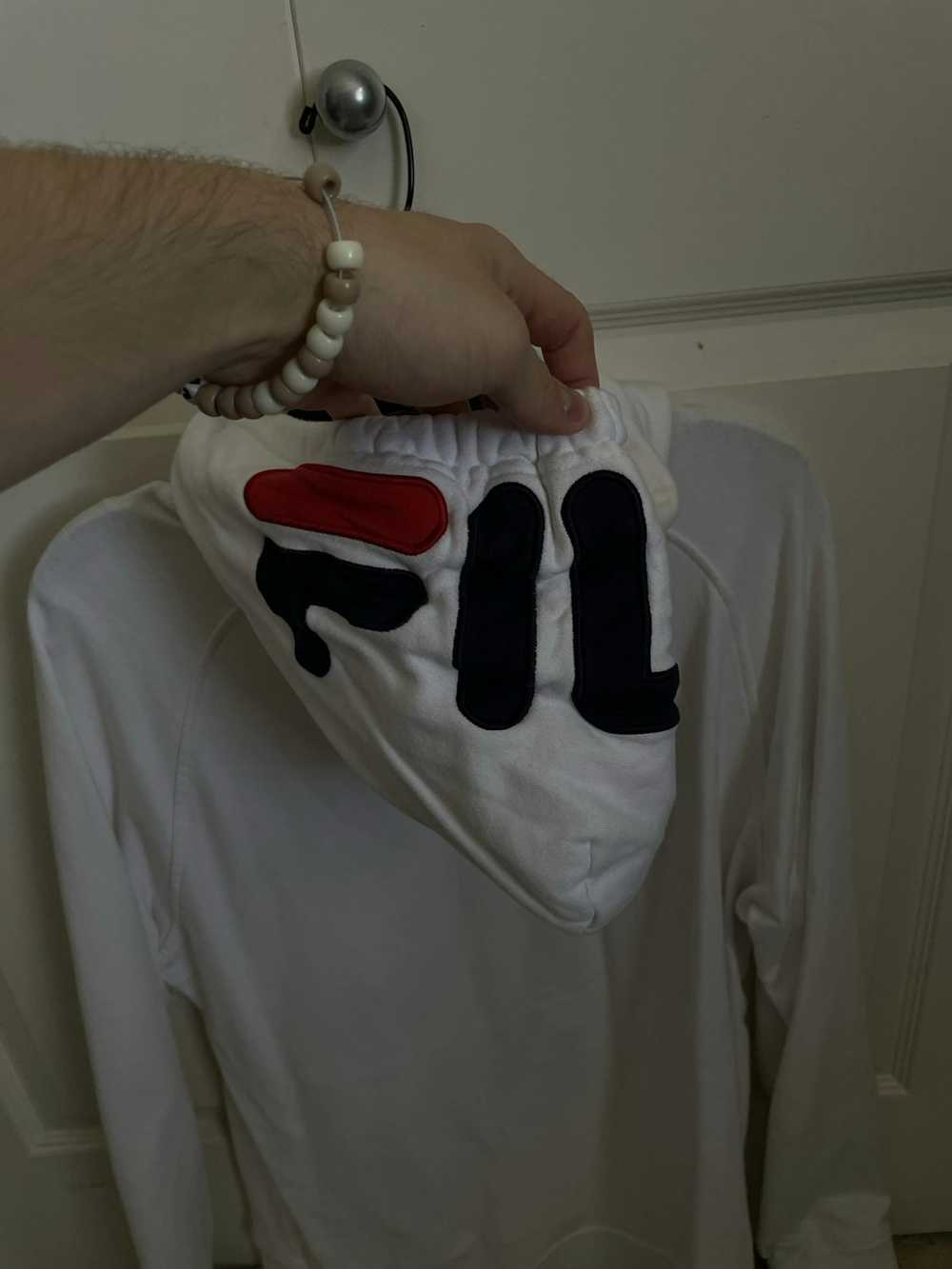 Fila FILA WHITE MENS HOODIE - image 4