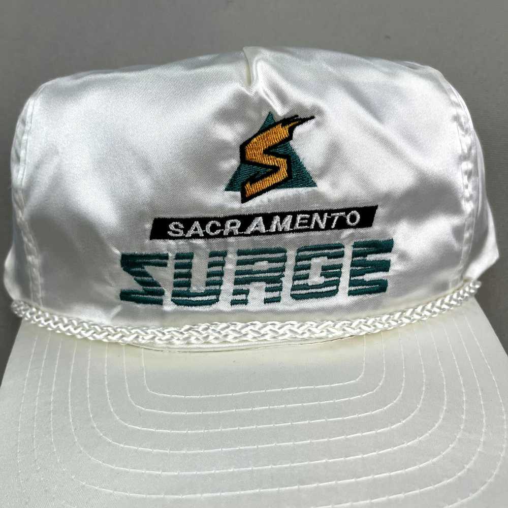 Vintage Vintage Sacramento Surge Hat Zipperback W… - image 3