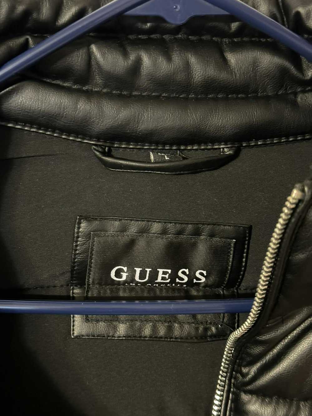 Guess × Streetwear × Vintage Black Guess Puffer J… - image 5