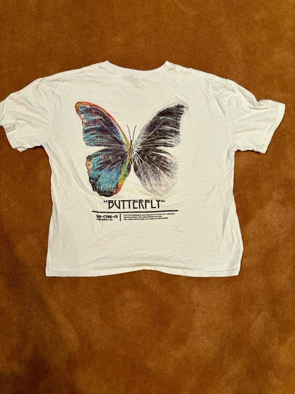 Shein SHEIN Butterfly Graphic Tee Size Small - image 5