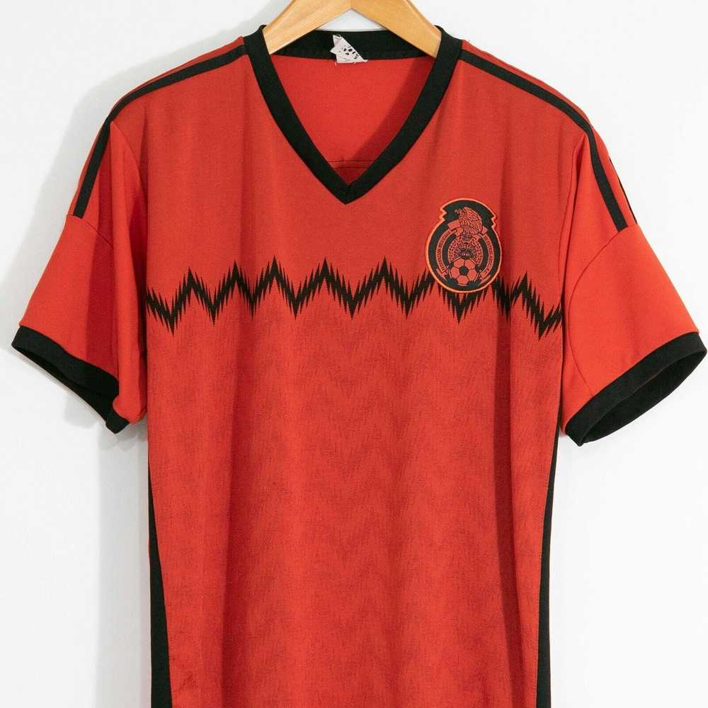 Vintage 2014 Mexico Jersey Carlos Pena XL - Red A… - image 2