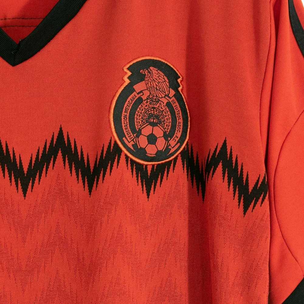 Vintage 2014 Mexico Jersey Carlos Pena XL - Red A… - image 3