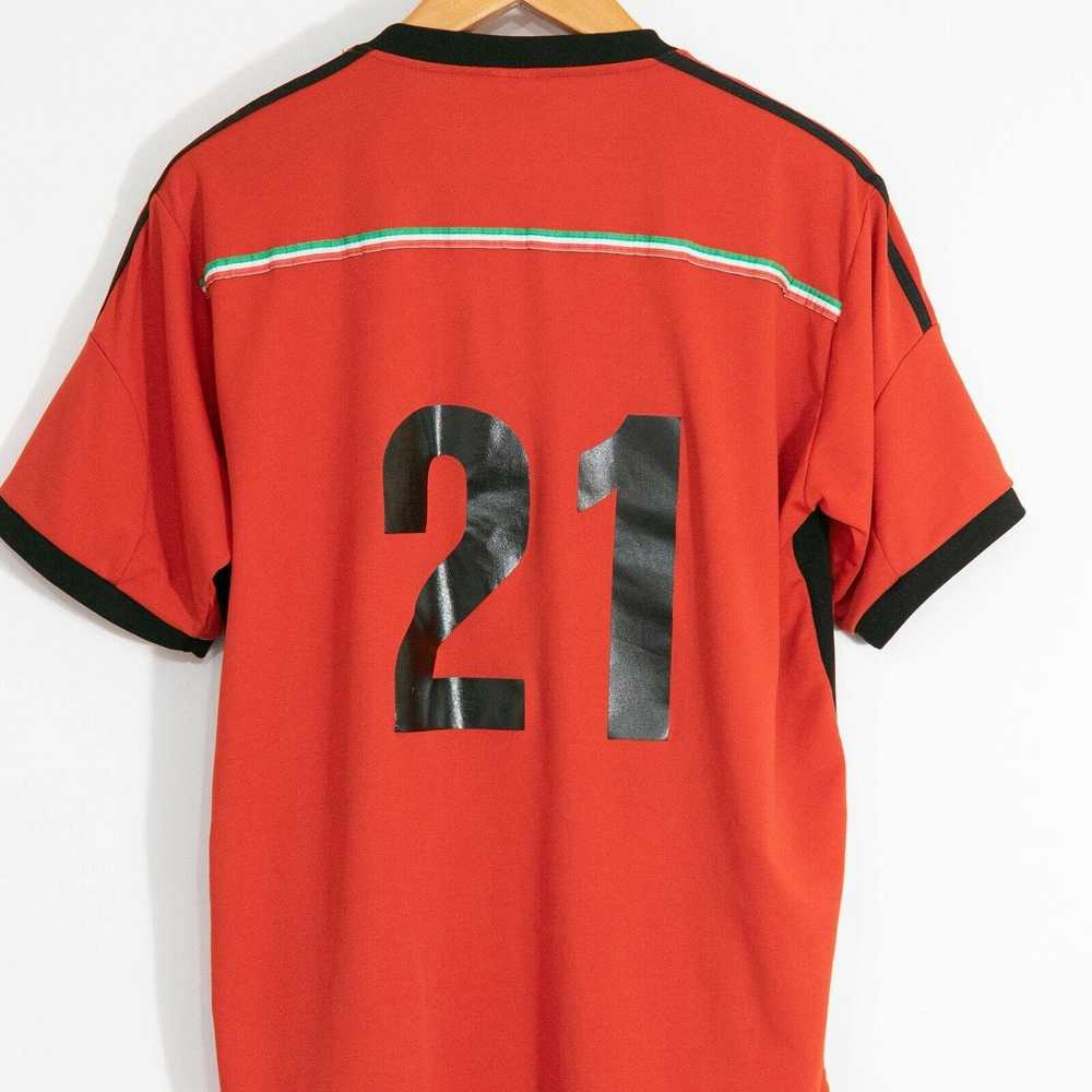 Vintage 2014 Mexico Jersey Carlos Pena XL - Red A… - image 7