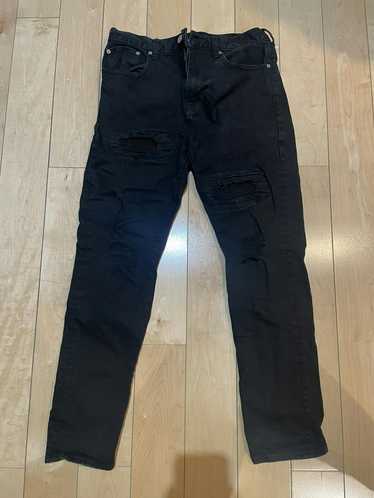 Pacsun Pacsun black slim taper jeans size 30x32 - image 1