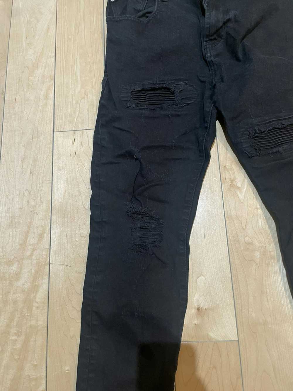 Pacsun Pacsun black slim taper jeans size 30x32 - image 3
