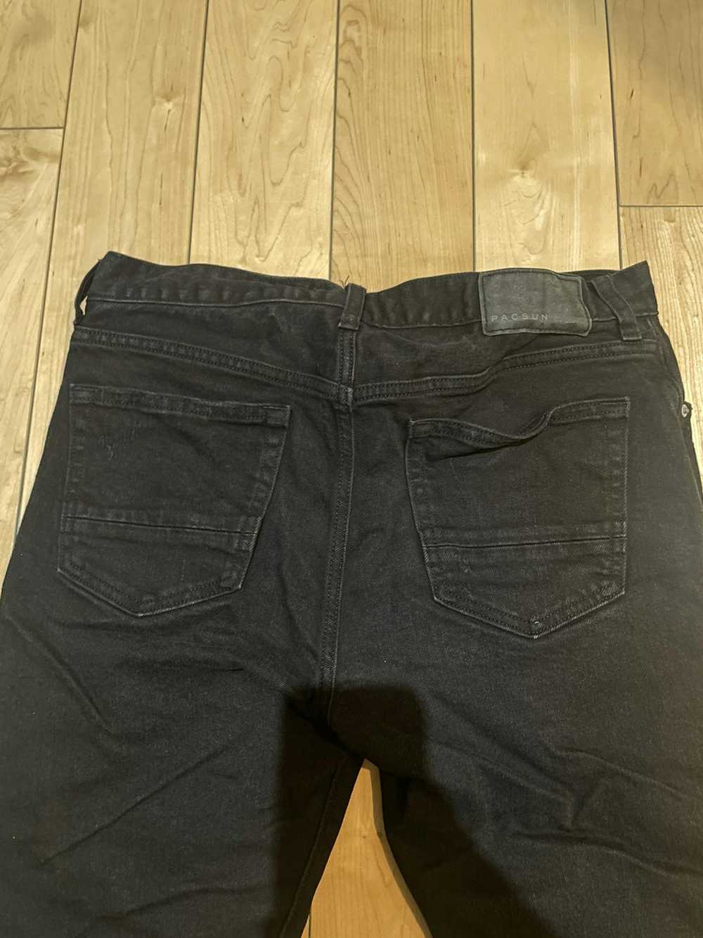 Pacsun Pacsun black slim taper jeans size 30x32 - image 6