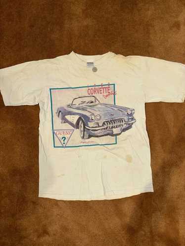 Vintage Corvette Single Stitch T-Shirt Size outlet L Alore Tag Made In USA RARE