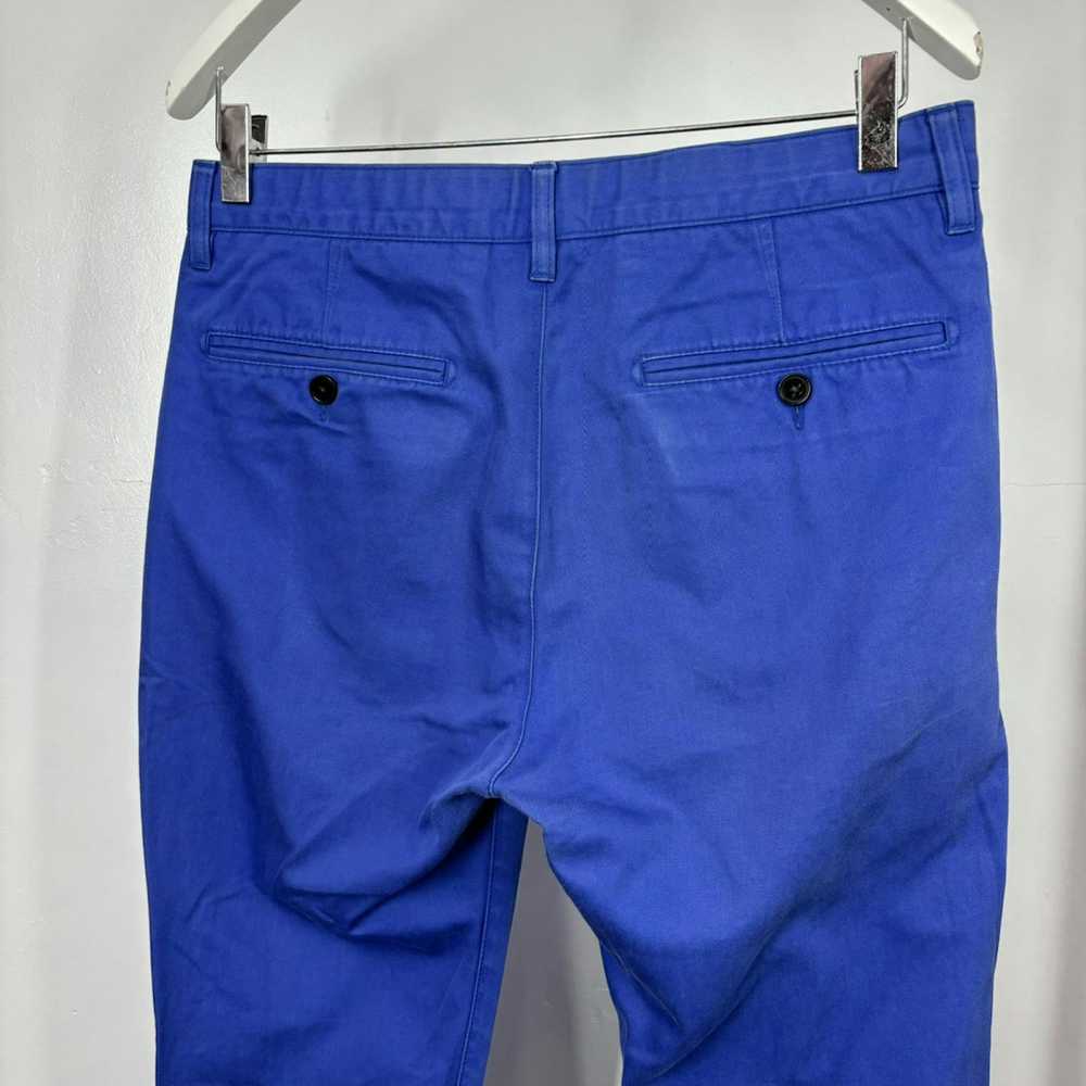 Acne Studios Acne Studios Blue Cotton Twill Pants - image 5