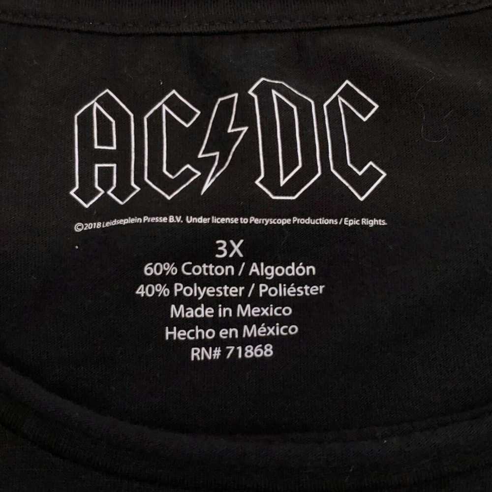 Ac/Dc ACDC Casual Pullover Graphic Shirt Womens S… - image 3