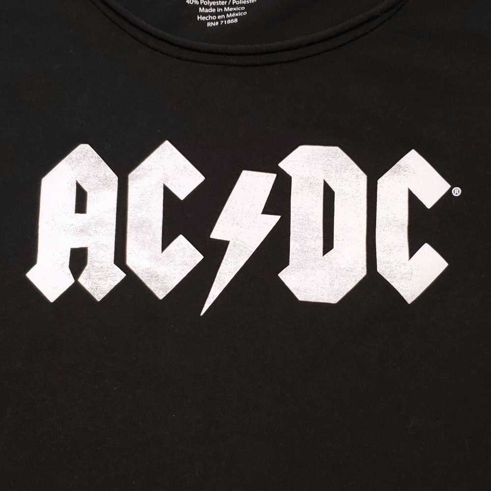Ac/Dc ACDC Casual Pullover Graphic Shirt Womens S… - image 4