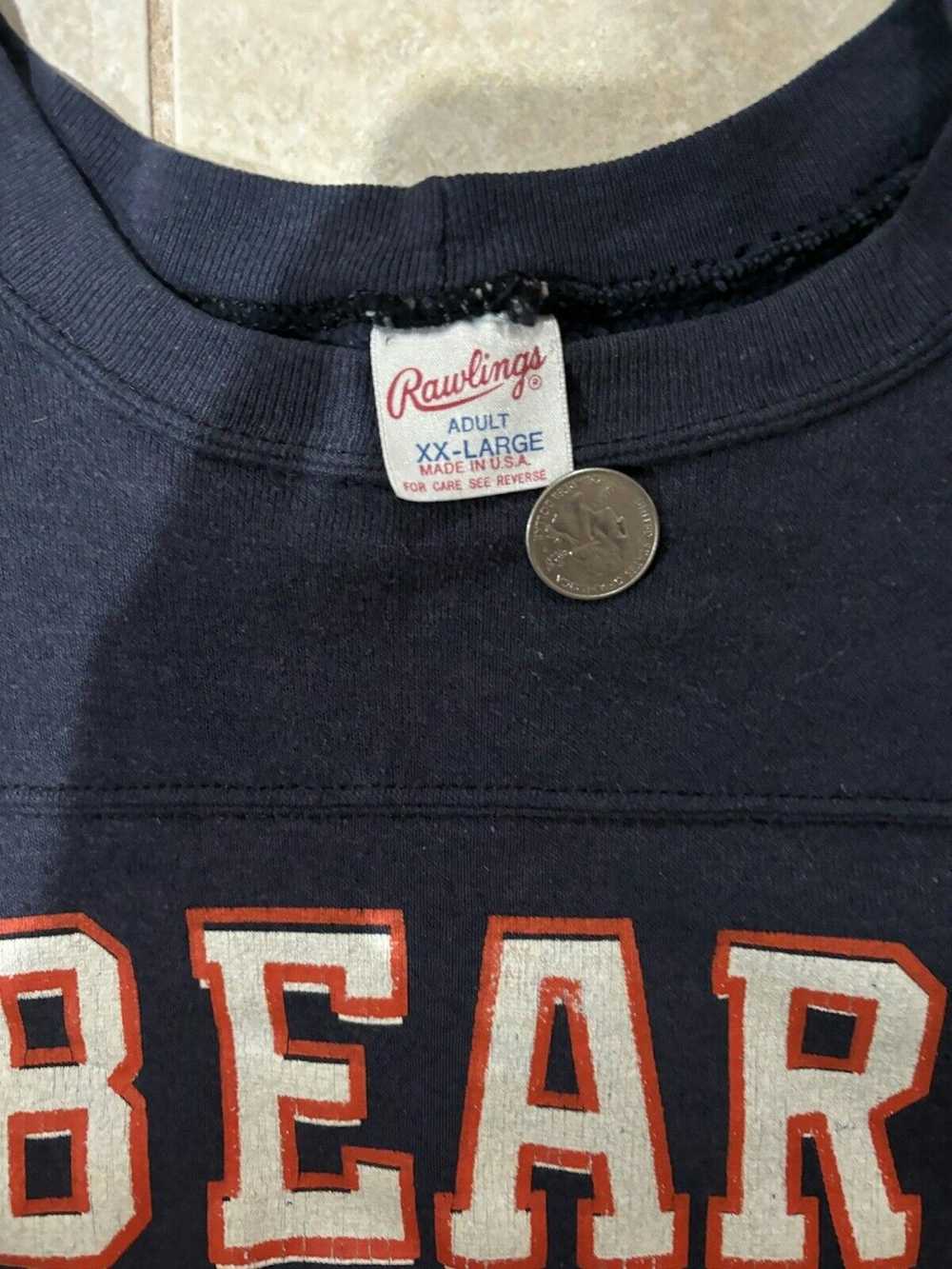 Unkwn Vintage 80’s Rawlings Chicago Bears #50 Swe… - image 6