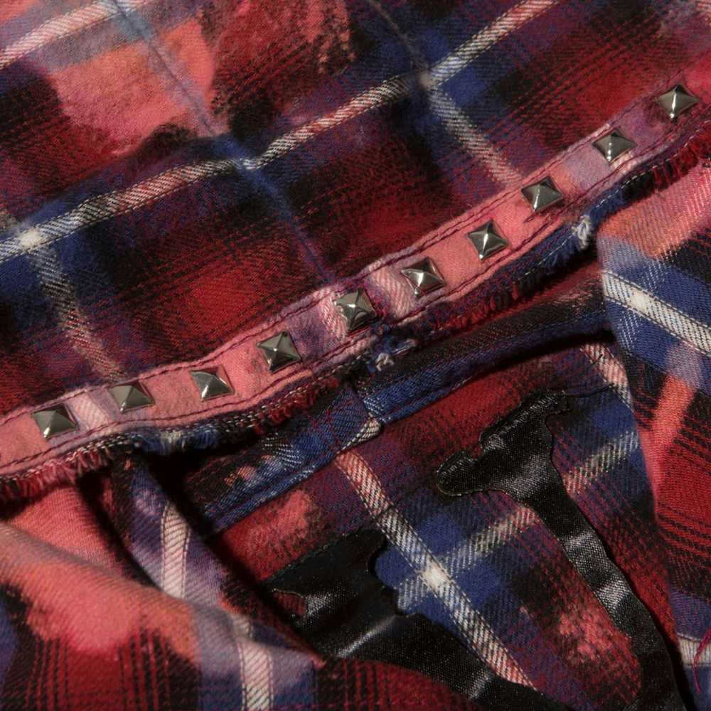 Vlone Vlone x Clot Hooded Flannel Button Up Shirt… - image 3