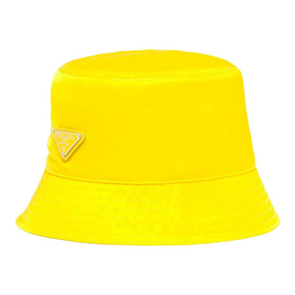 Prada Prada Re-Nylon Bucket Hat Yellow - image 1