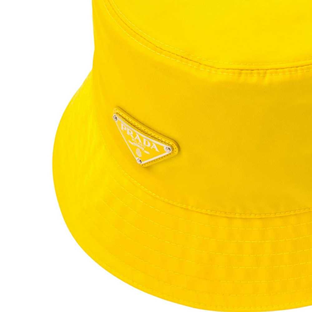 Prada Prada Re-Nylon Bucket Hat Yellow - image 3