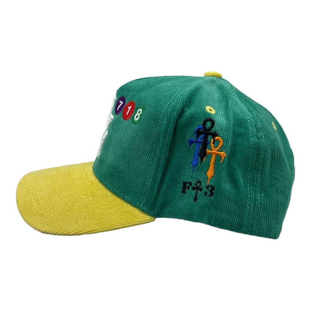 & Other Stories Flo3 NYC Corduroy 718 Hat Green Y… - image 2