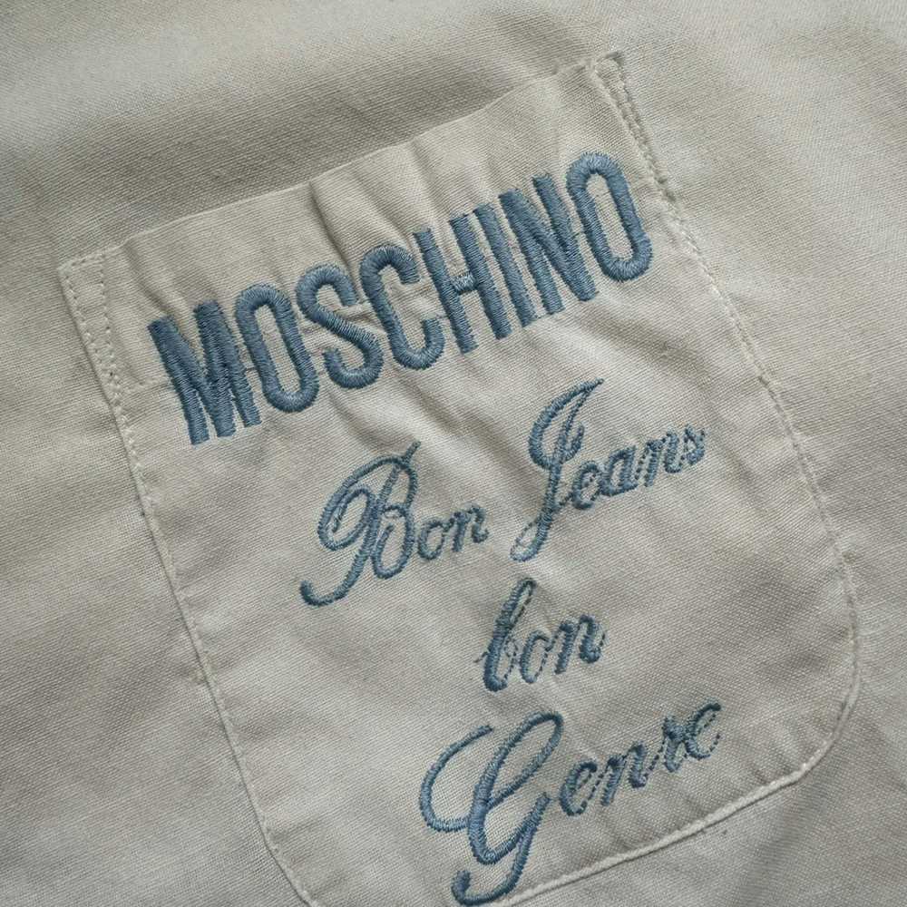 Moschino MOSCHINO Bon Jeans Bon Genre White Shirt… - image 5