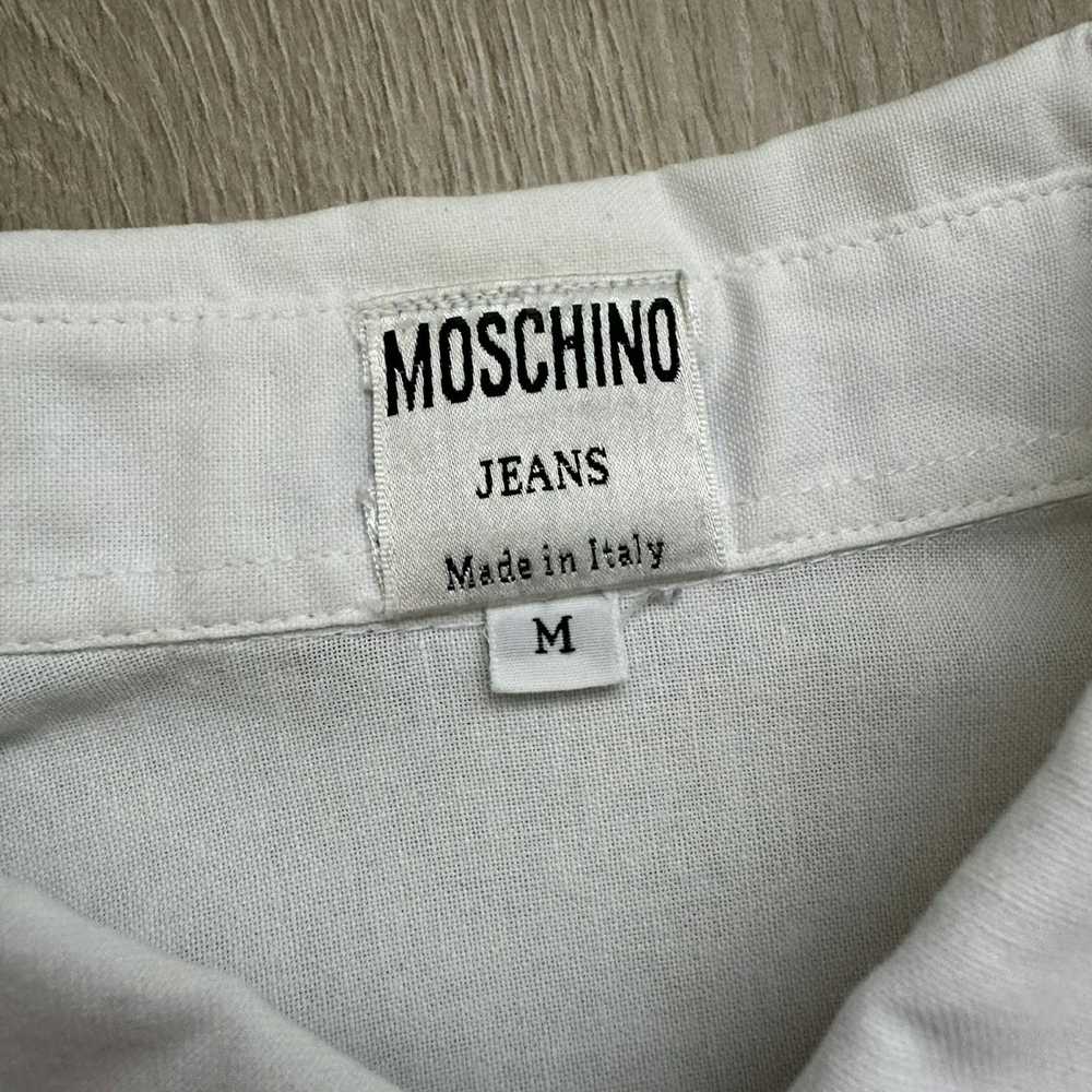 Moschino MOSCHINO Bon Jeans Bon Genre White Shirt… - image 7
