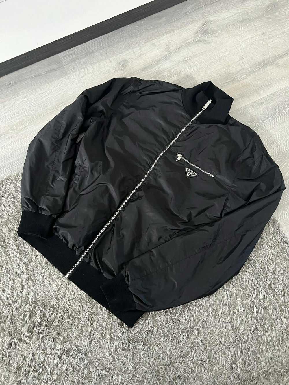 Prada Prada Reversible Wool & Re Nylon Jacket - image 1