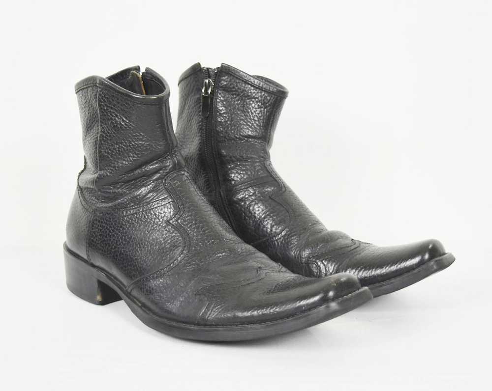 Donald J. Pliner Leather Boots - image 1