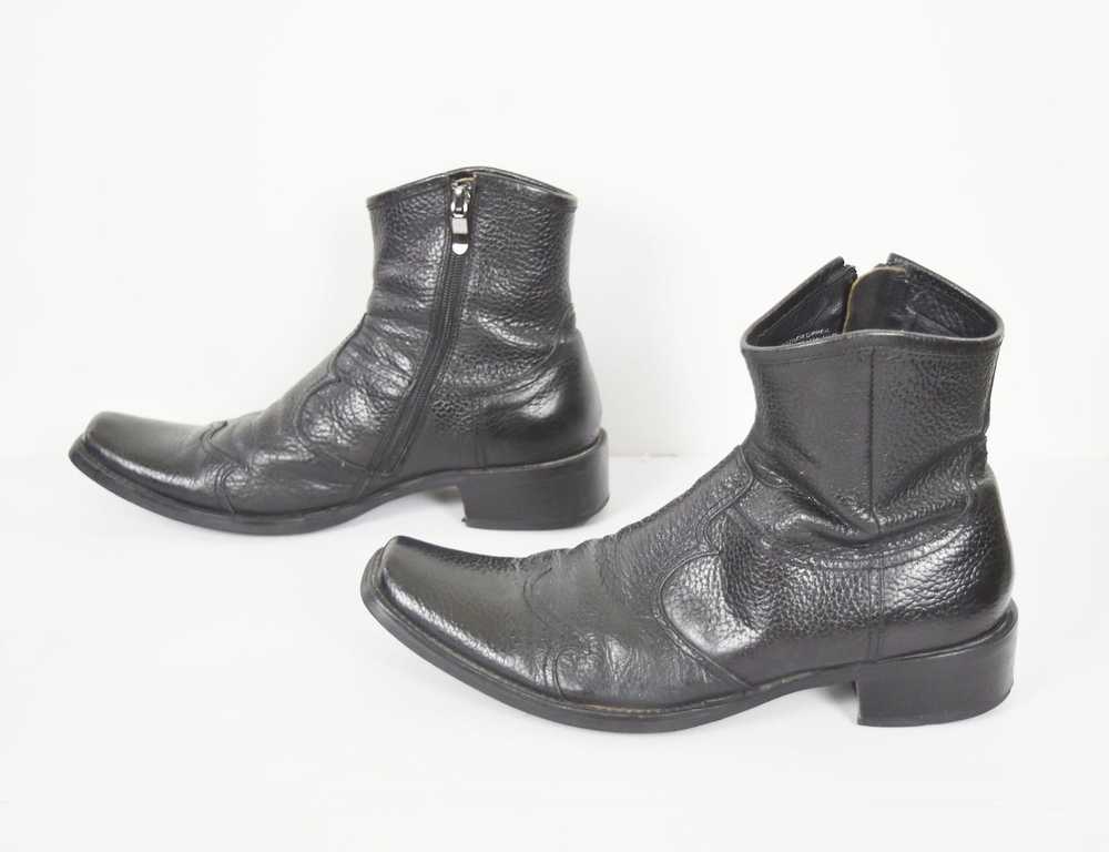 Donald J. Pliner Leather Boots - image 3