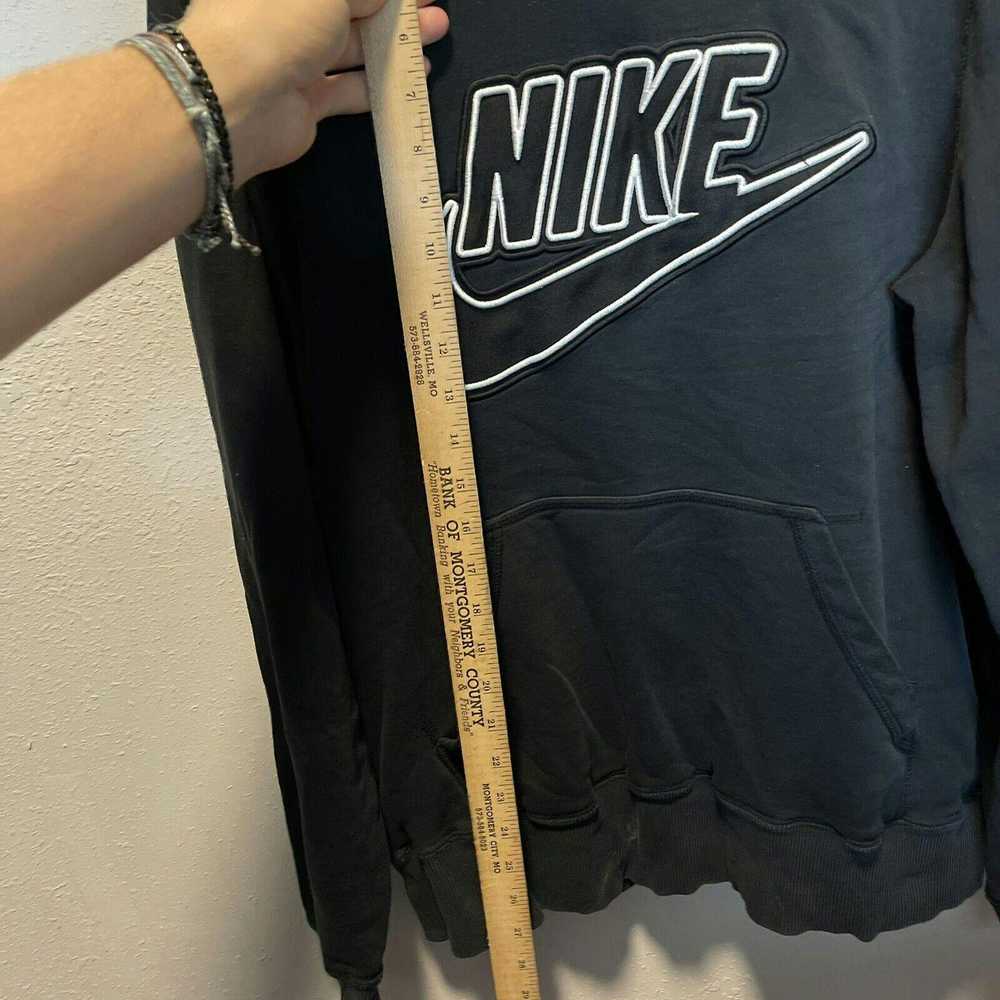 Nike Nike Big logo hoodie Medium faded black!! - image 9