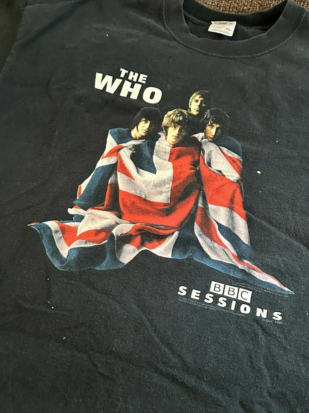 Band Tees × Vintage “BBC Sessions” The Who Band T… - image 2