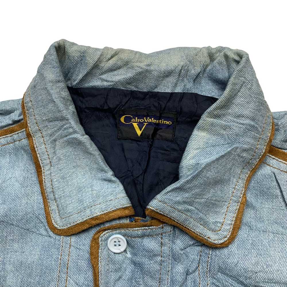 Denim Jacket × Valentino × Vintage Vintage Carlo … - image 6