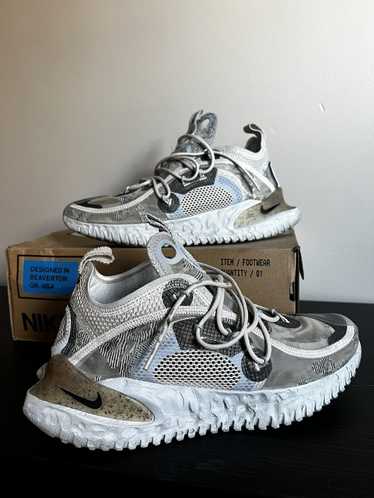 Nike Flow 2020 ISPA Pure Platinum retailer DM2830-003 Sneakers Men's 6 / Women's 7.5