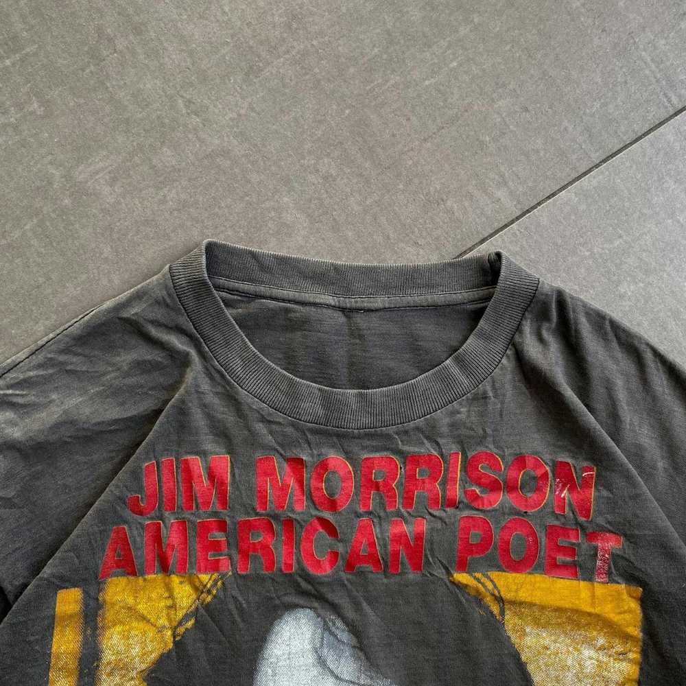 Band Tees × Vintage Jim Morrison American Poet Do… - image 6