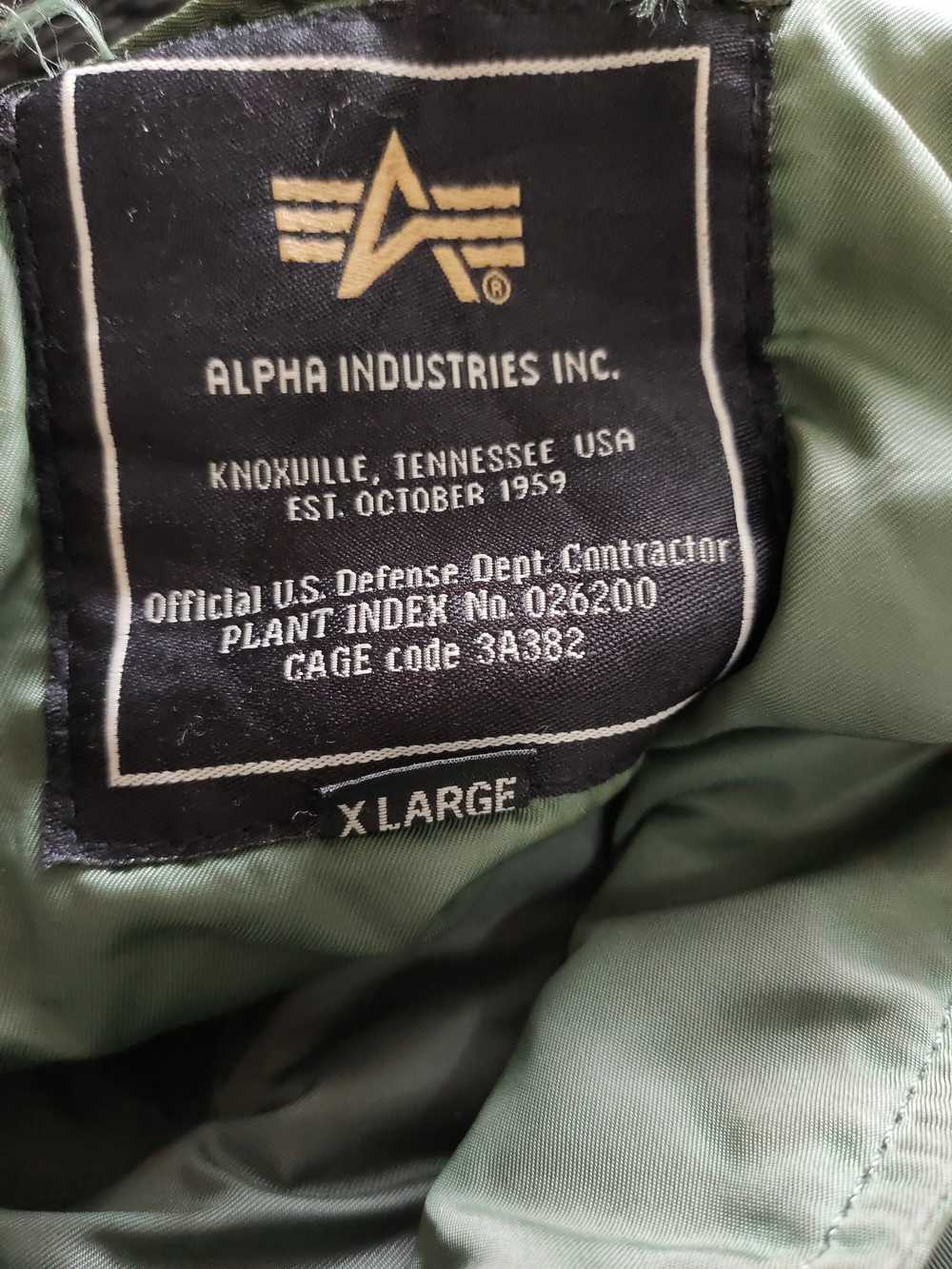 Alpha Industries × Bomber Jacket × Vintage vintag… - image 4