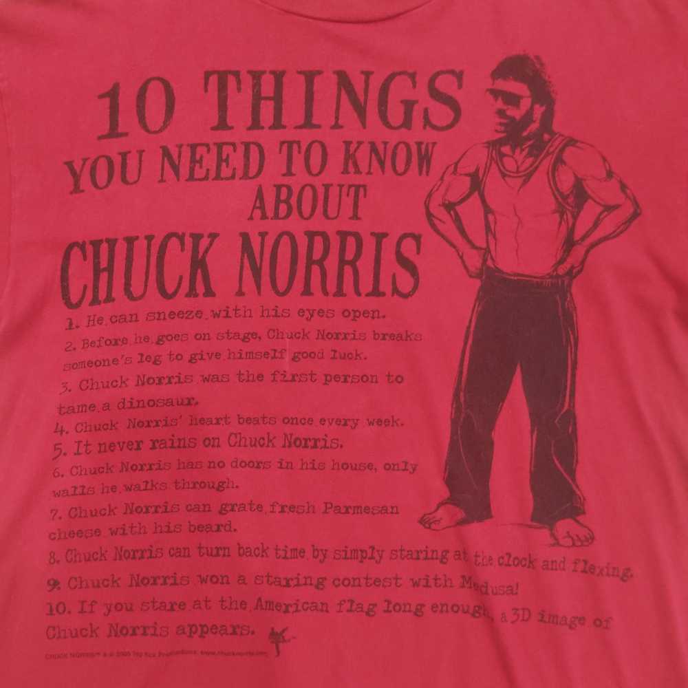 Humor × Movie × Vintage Vintage Y2K CHUCK NORRIS … - image 2