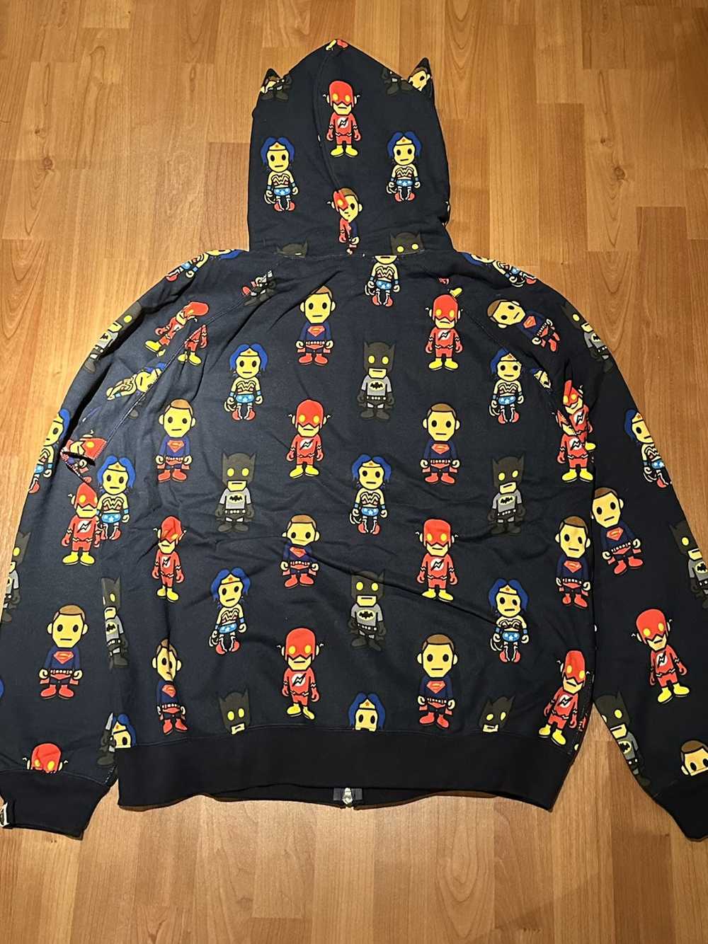 Bape × Dc Comics Bape x DC Baby Milo Full Zip Hoo… - image 2