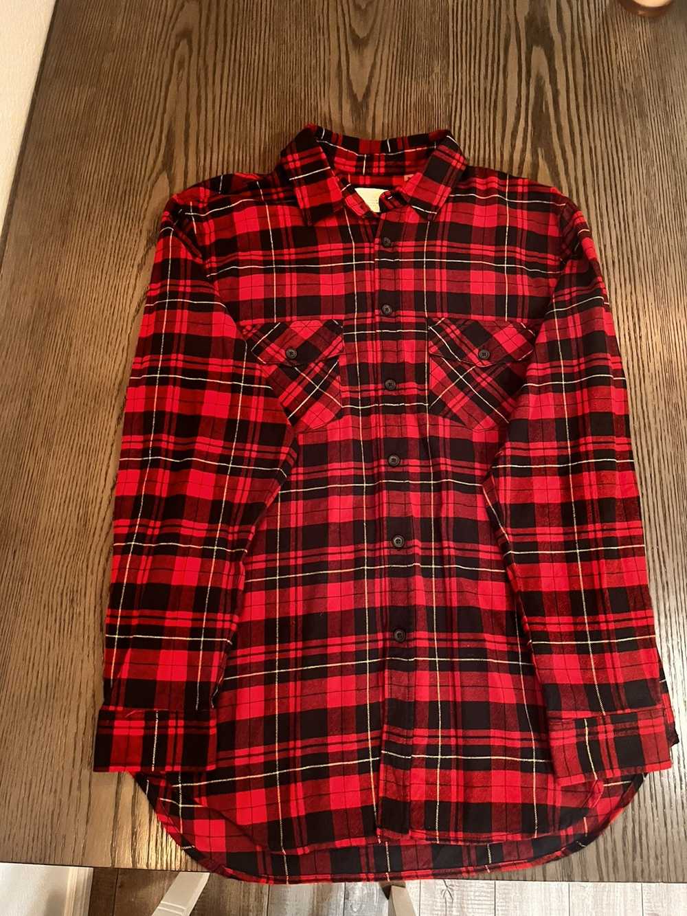 Fear of God FEAR OF GOD COLLECTION TWO RED FLANNEL - image 1