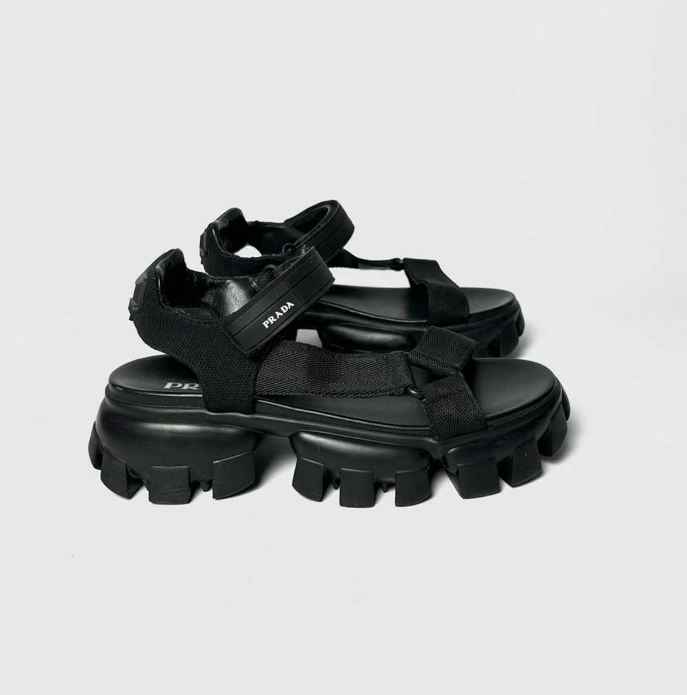Prada Prada Cloudbust Thunder leather sandals - image 1
