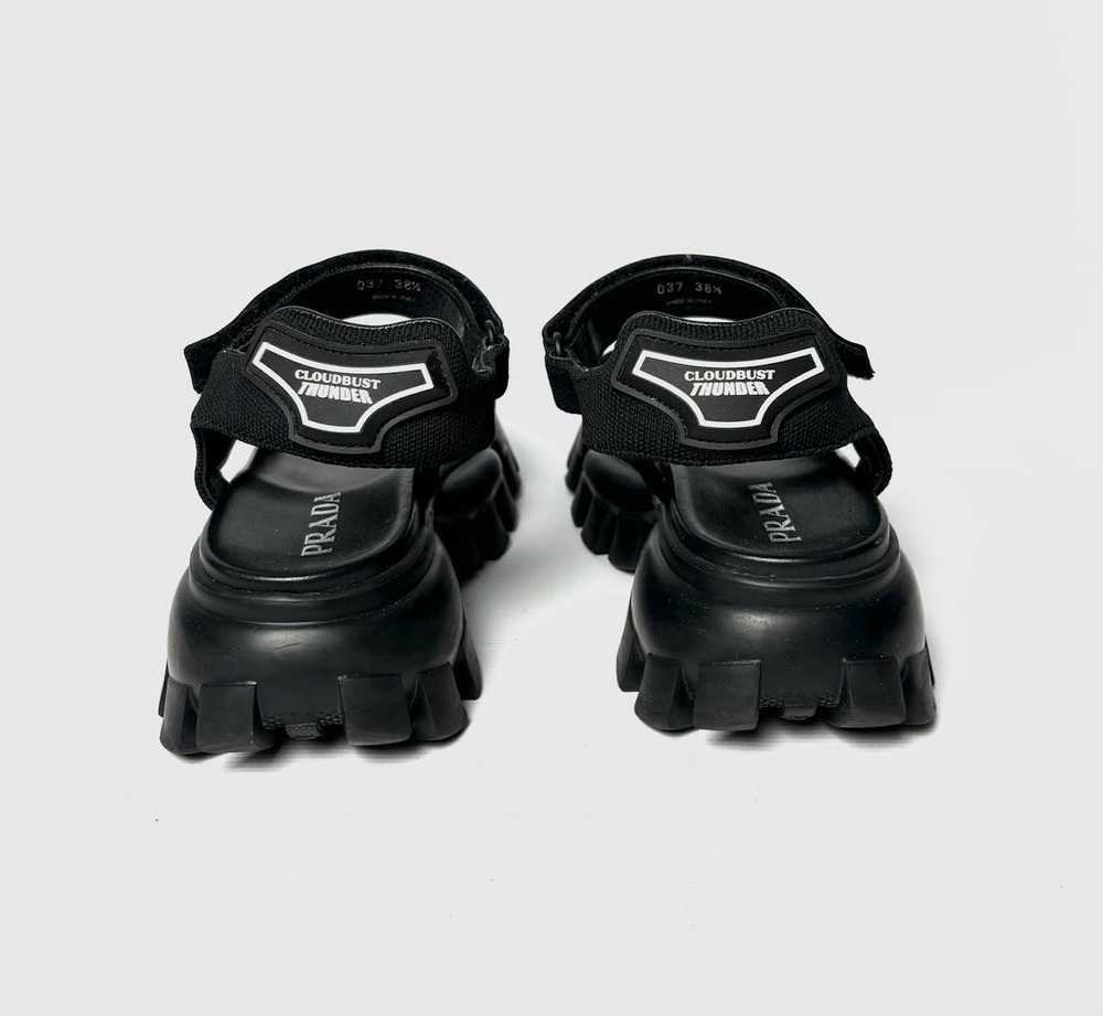 Prada Prada Cloudbust Thunder leather sandals - image 2