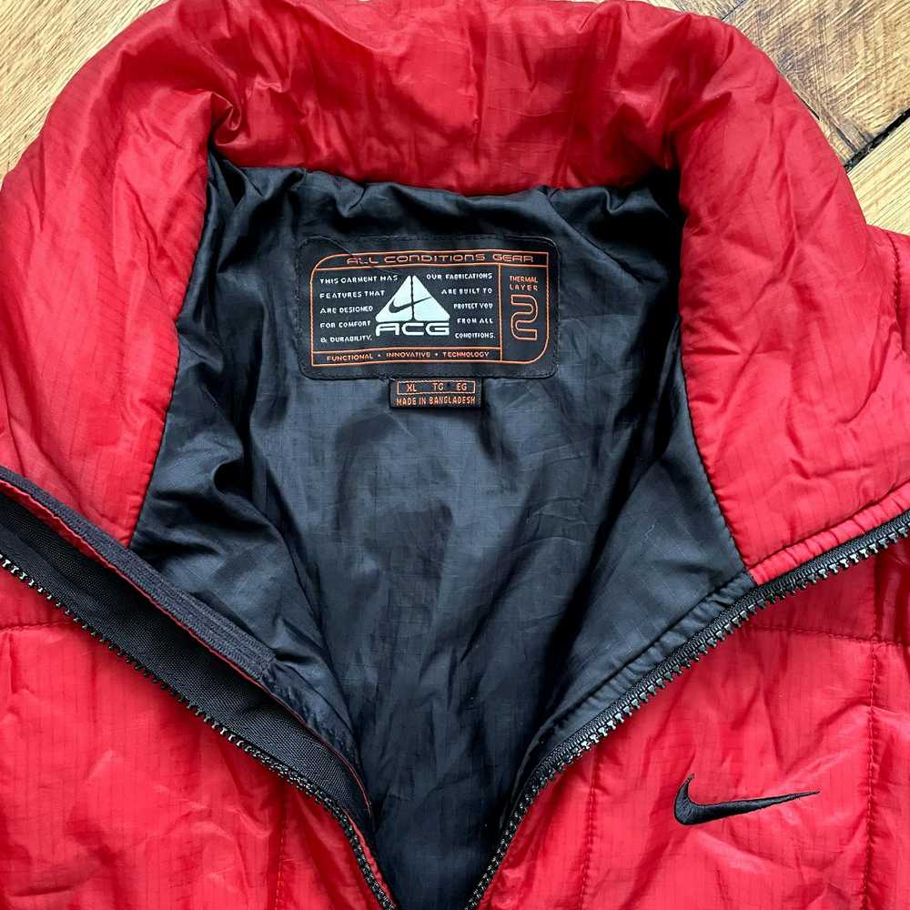 Nike ACG Vintage Nike ACG Quilted Puffer Primalof… - image 4