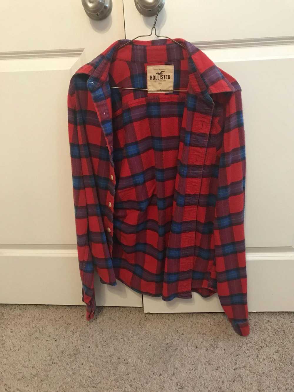 Hollister Flannel/Plaid Button Up - image 1