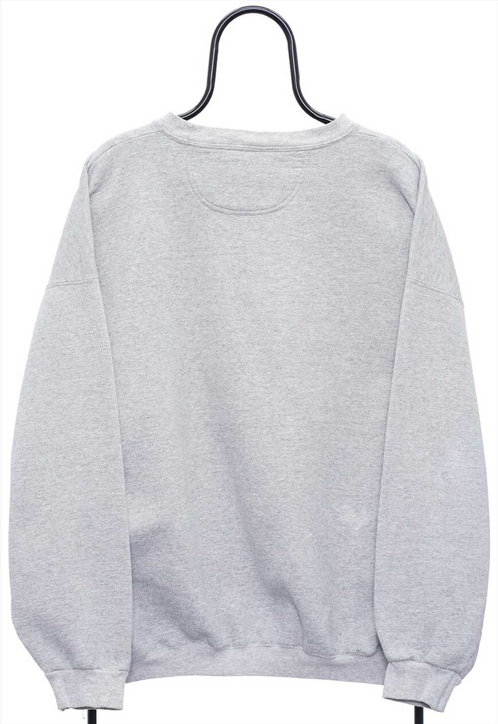 Vintage Carolina Tarheels NCAA Grey Sweatshirt Me… - image 2