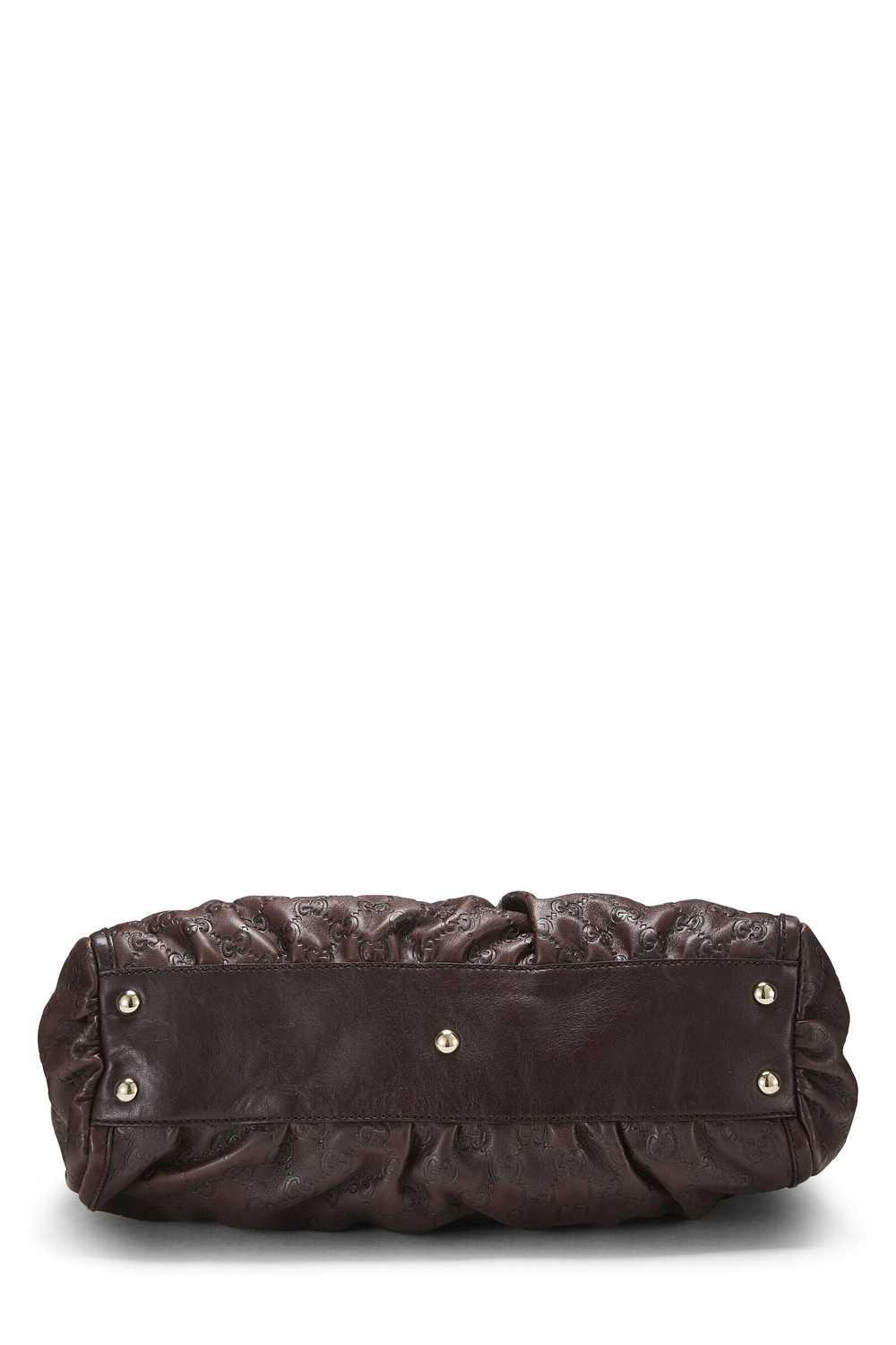 Brown Guccissima D-Ring Abbey Zip Tote - image 5