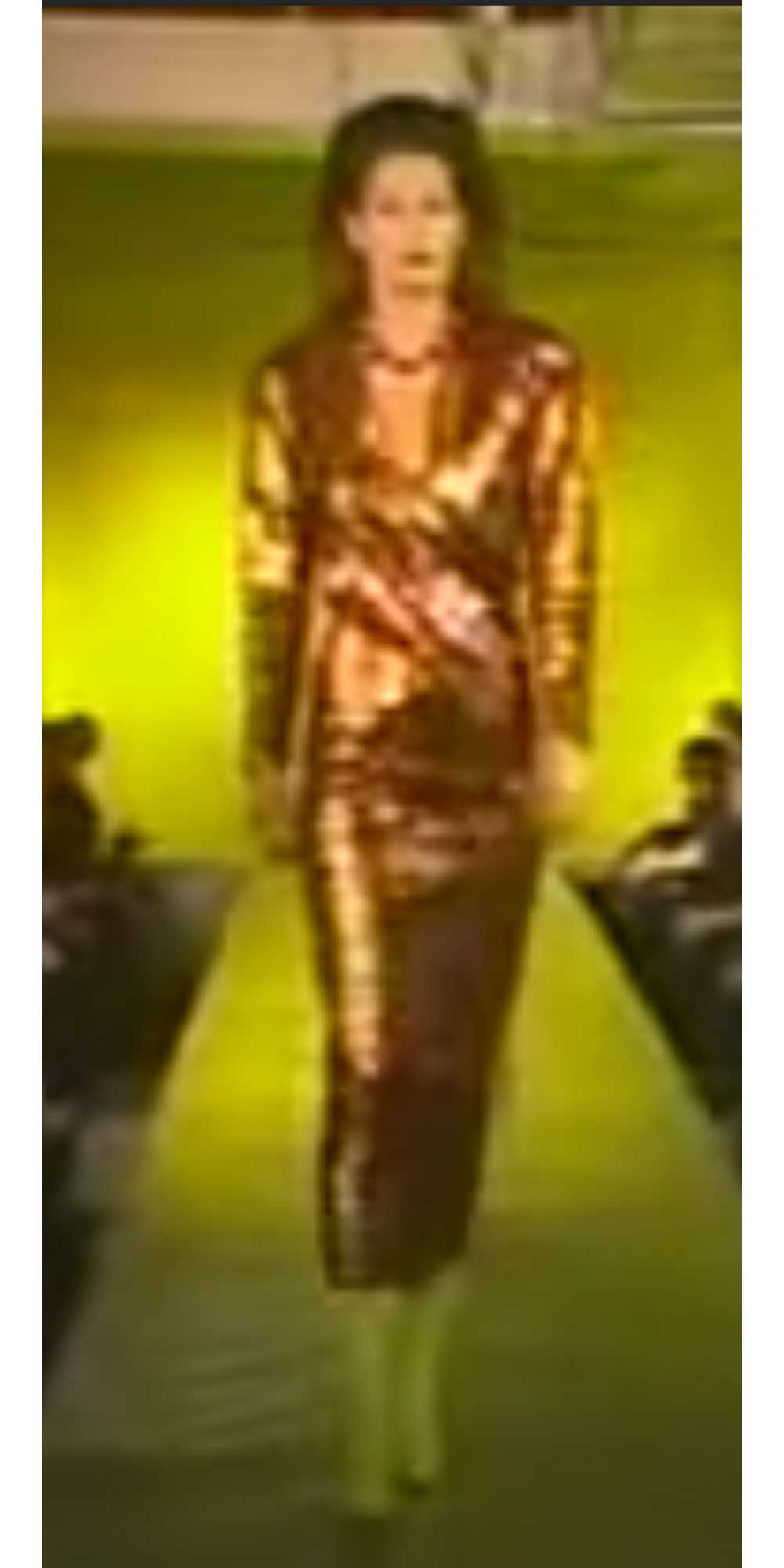 1988 STEPHEN SPROUSE Sequin Gown - image 6
